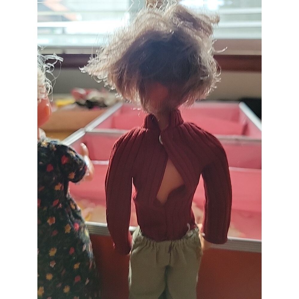 Vintage Mattel Sunshine Family Dolls Man & Woman 1973 - Picture 10 of 16